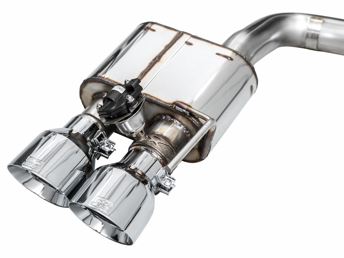 AWE SwitchPath Exhaust – Ford S650 Mustang GT (Quad Tip)