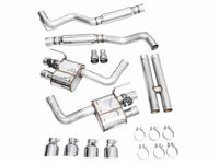 AWE SwitchPath Exhaust – Ford S650 Mustang GT (Quad Tip)