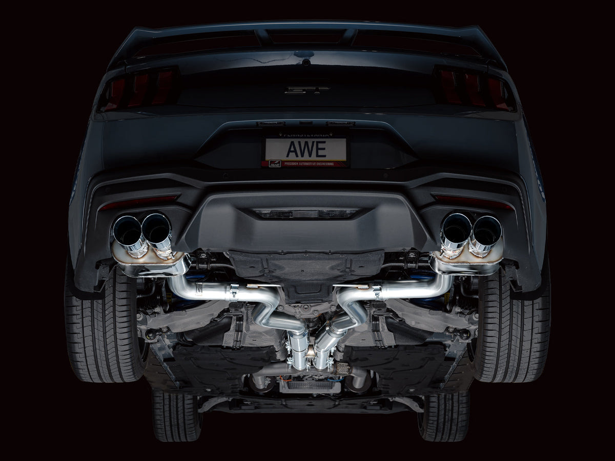 AWE SwitchPath Exhaust – Ford S650 Mustang GT (Quad Tip)