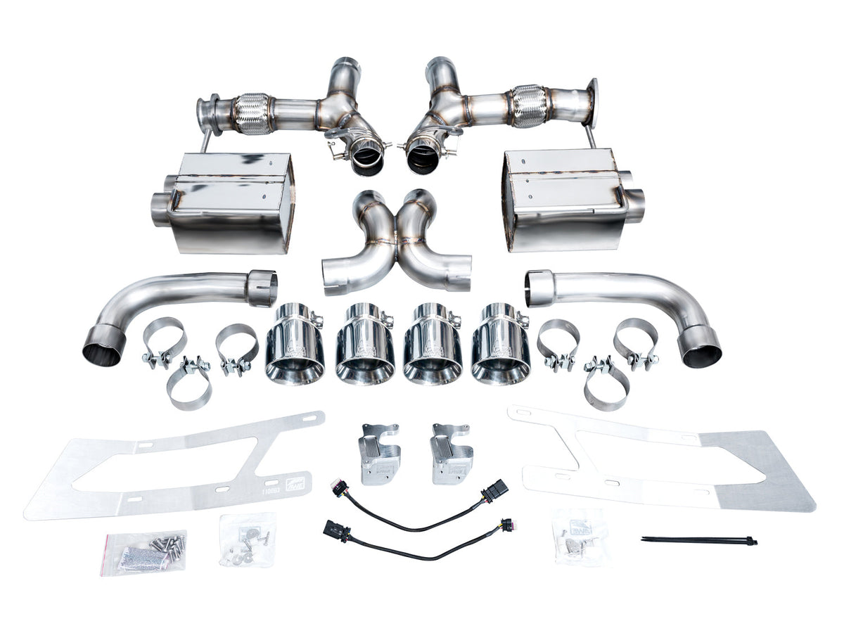 AWE SwitchPath Exhaust – Chevrolet C8 Corvette Z06