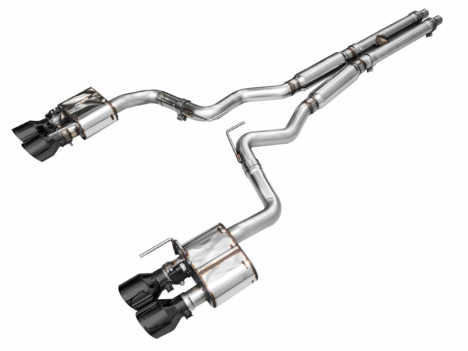 AWE SwitchPath Exhaust – Ford S650 Mustang GT (Quad Tip)