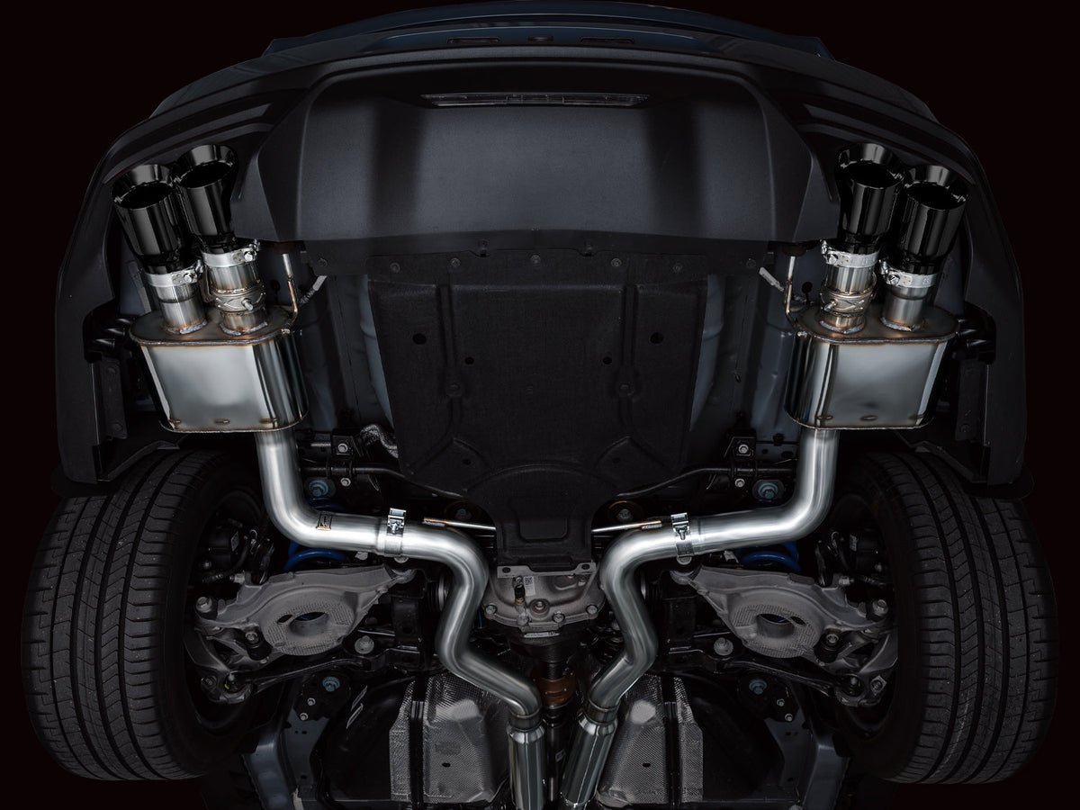 AWE SwitchPath Exhaust – Ford S650 Mustang GT (Quad Tip)
