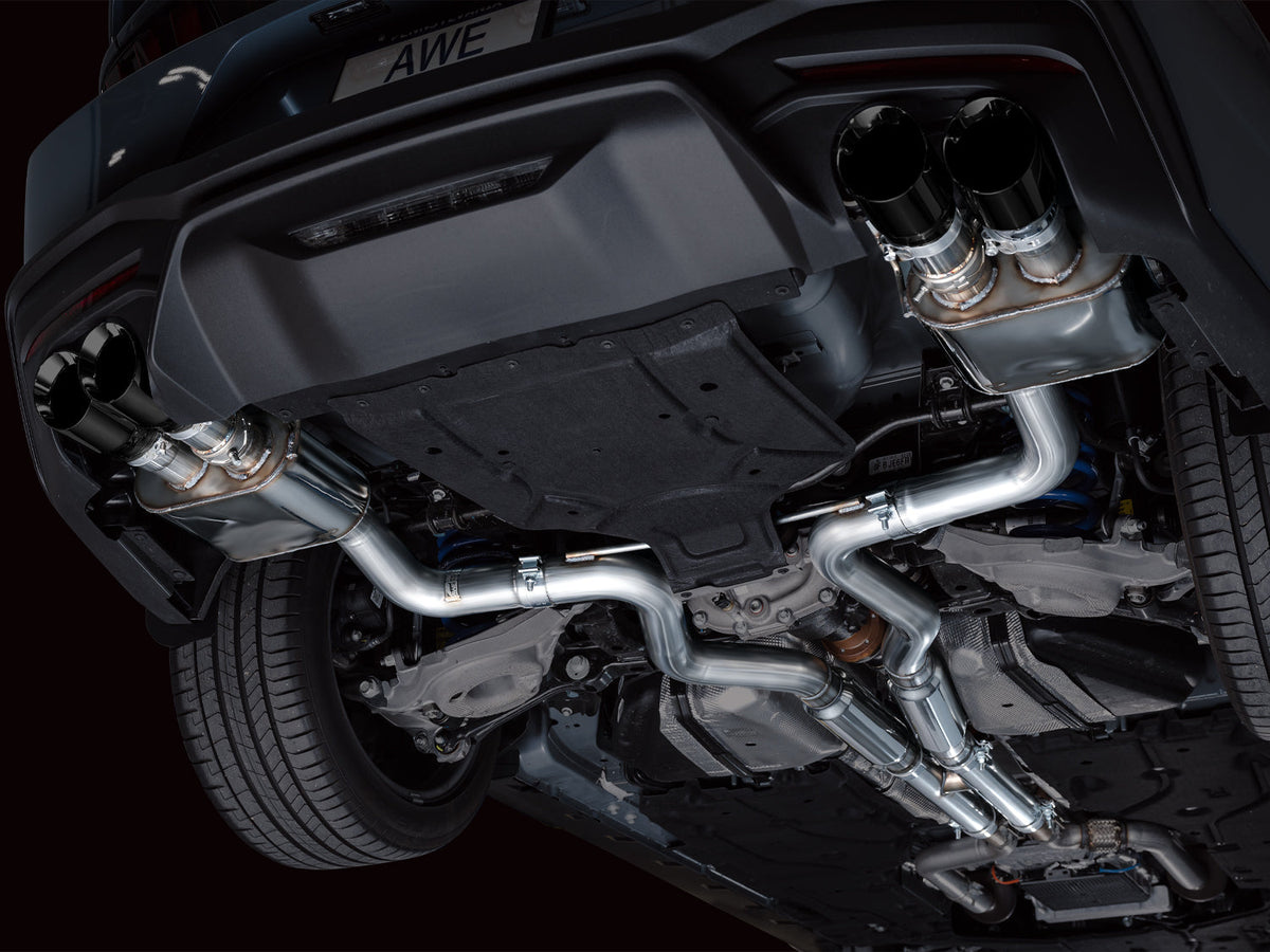 AWE SwitchPath Exhaust – Ford S650 Mustang GT (Quad Tip)