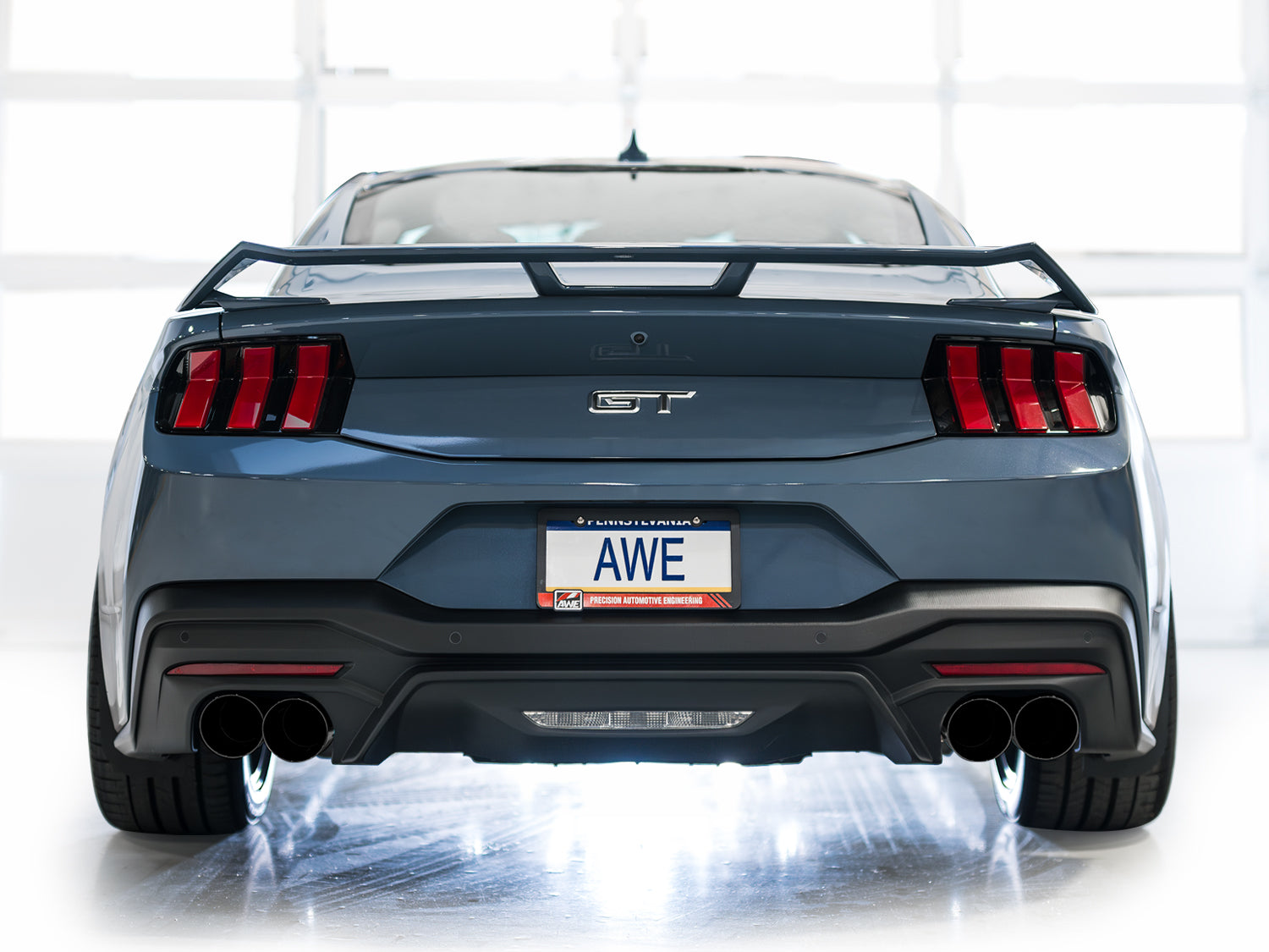 AWE SwitchPath Exhaust – Ford S650 Mustang GT (Quad Tip)