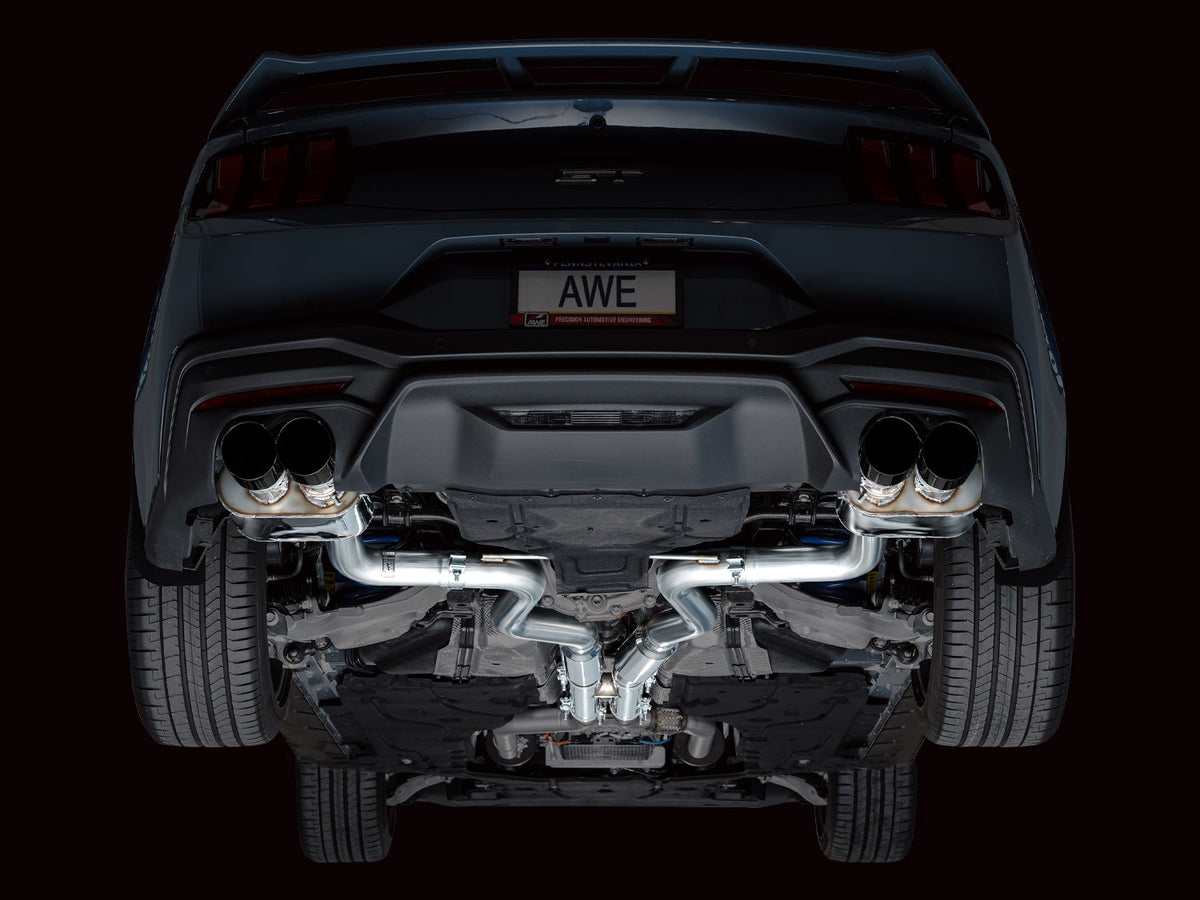 AWE SwitchPath Exhaust – Ford S650 Mustang GT (Quad Tip)