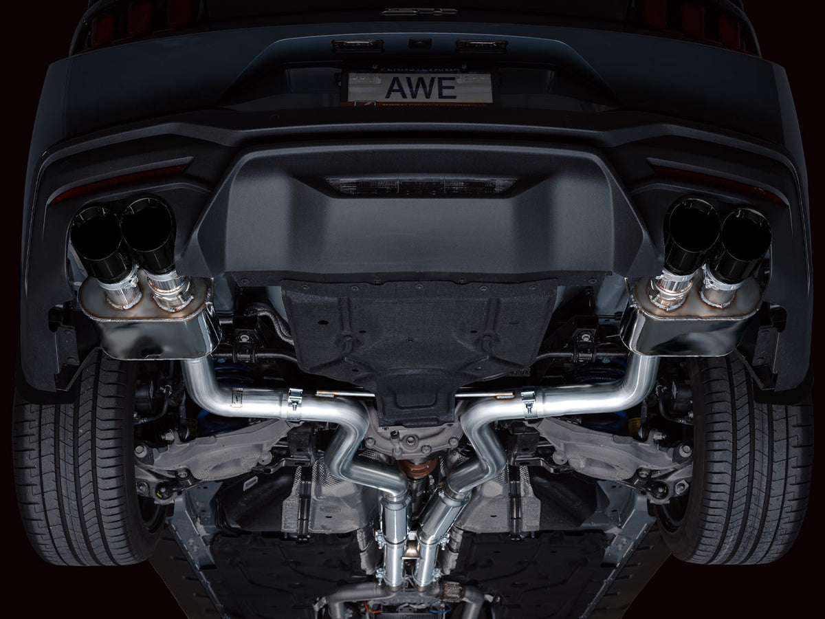 AWE SwitchPath Exhaust – Ford S650 Mustang GT (Quad Tip)