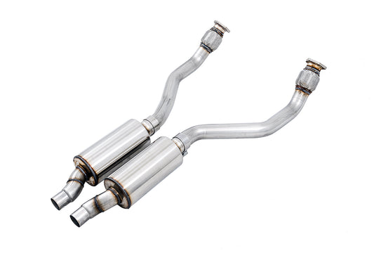 AWE Resonated Downpipes – Audi 8R Q5 3.2L
