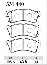 DIXCEL Front Brake Pads - Honda N-ONE e: (JG5) – view 2