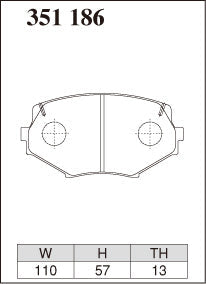 DIXCEL Front Brake Pads – Mazda MX-5 (NA8C / NB8C)