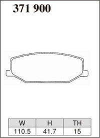 DIXCEL Front Brake Pads - Suzuki Jimny (JA11/JA12/JA22/JB23) / Jimny Sierra (JB33/JB43) / Mazda AZ-Offroad (JM23W) – view 2