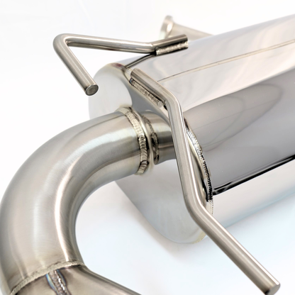 Korsh Subaru WRX STI 2008-2014 Hatch Catback Exhaust - Stainless Steel with Titanium Tips