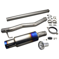 Tomei Expreme Ti Titanium Catback Exhaust - Mitsubishi Lancer EVO 7-9 JDM Rear Bumper