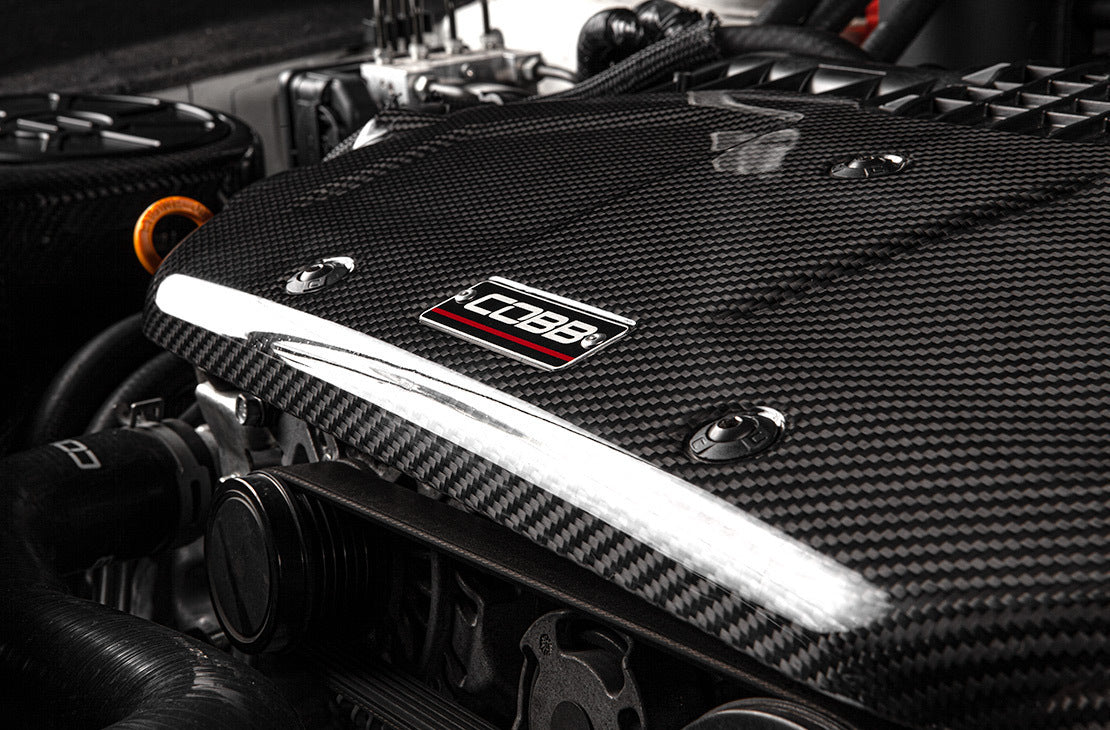 Cobb Tuning Subaru Redline Carbon Fiber Engine Cover WRX 2015-2121