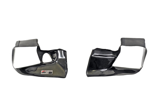 AWE Carbon Fibre Intercooler Shrouds (Set of Two) – Audi 2.7T