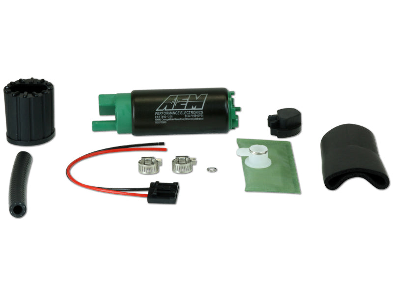 AEM 340LPH E85-Compatible High Flow In-Tank Fuel Pump Universal, 94-07 WRX/STI, Evo 4-9, Silvia/Skyline