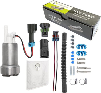 Walbro/Ti Automotive 460LPH E85 Safe In Tank Fuel Pump Kit - Low Pressure Valve