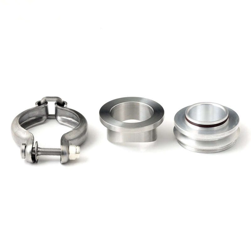 GFB Aluminium Weld On V-Band Mounting Kit (Threaded Inlet BOVs) – Universal