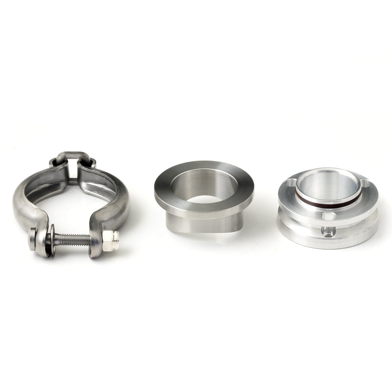 GFB Aluminium Weld On V-Band Mounting Kit (3-Screw Inlet BOVs) – Universal