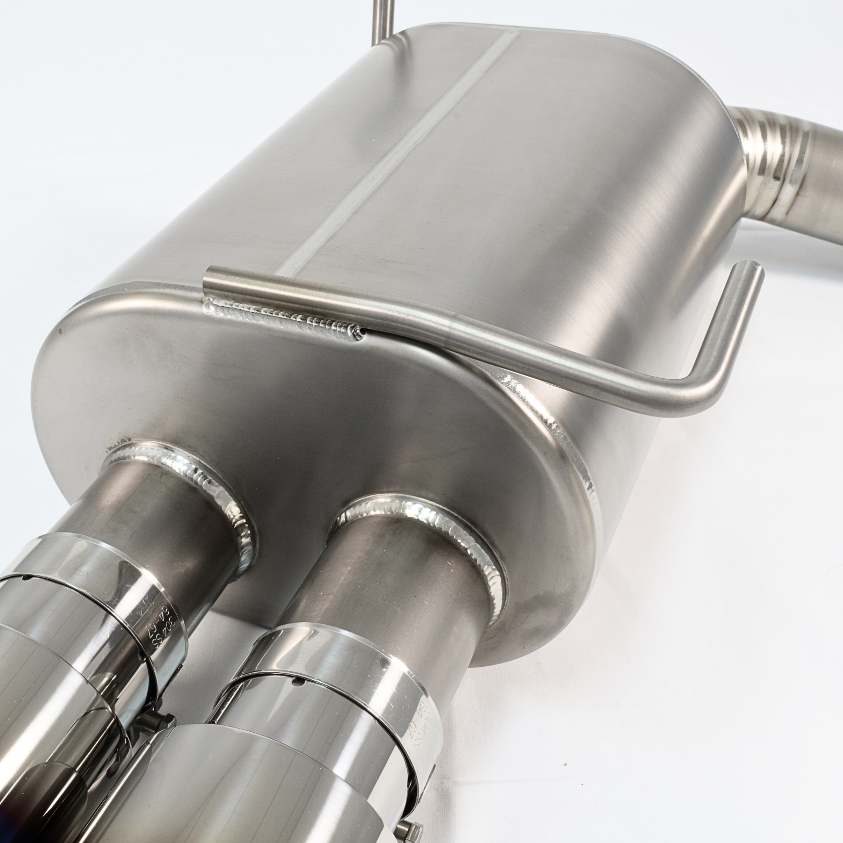 Korsh Subaru WRX 2011-14/STI 2011-2021 Auto Turbo Back Exhaust - Titanium Catback with Stainless Downpipe