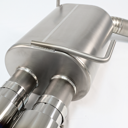 Korsh Subaru WRX 2011-14/STI 2011-2021 Auto Turbo Back Exhaust - Titanium Catback with Stainless Downpipe