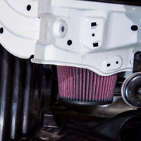 Process West 72mm cold air intake kit components laid out