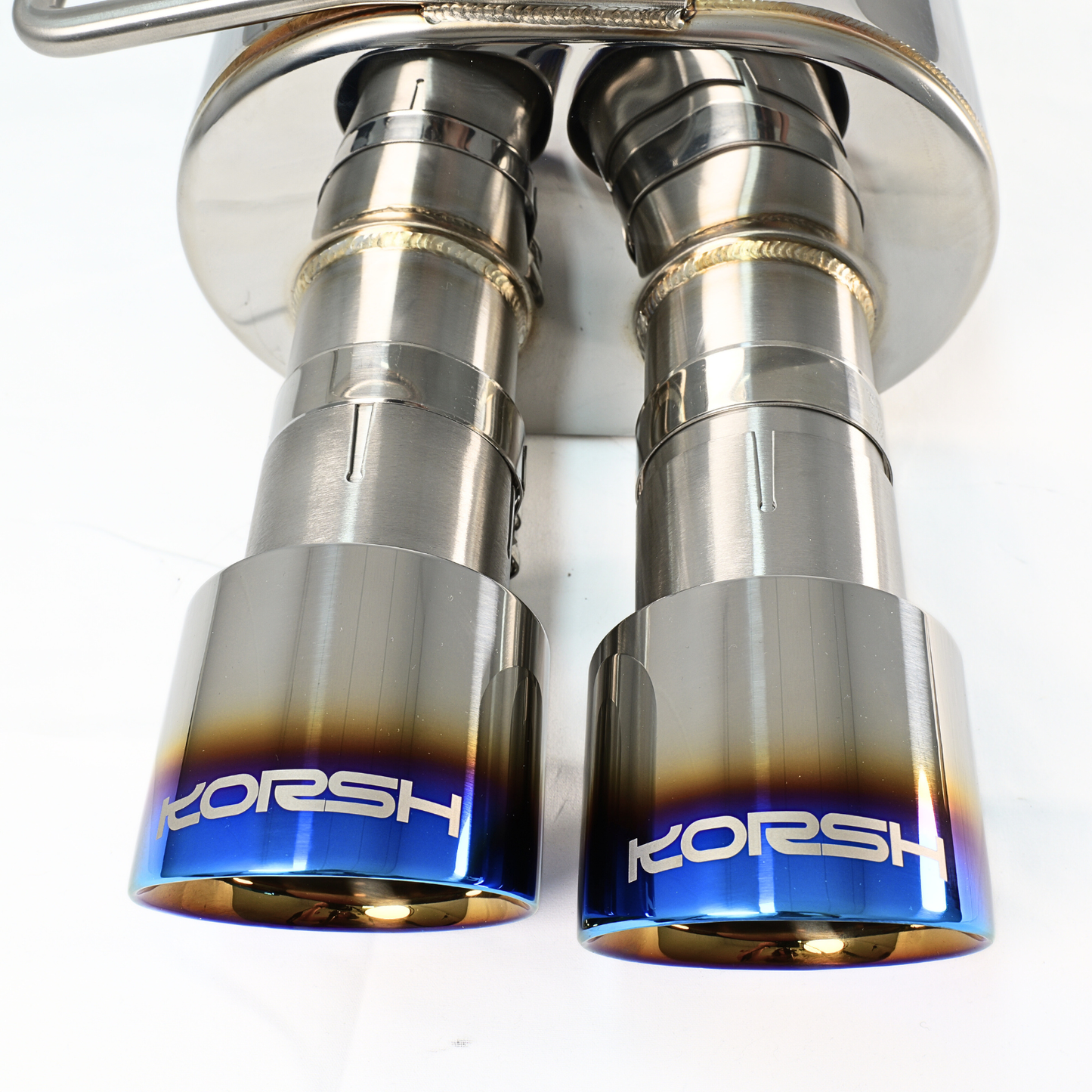 Korsh Subaru WRX 2015+ Manual Turbo Back Exhaust - Stainless Steel with Titanium Tips