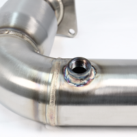 Korsh Subaru WRX/Levorg/Forester XT 2015+ Manual Catted/Resonated J-Pipe - 200 Cell Cat