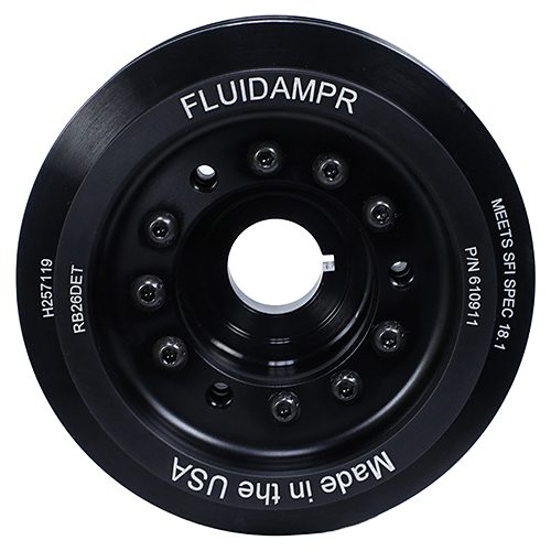 Fluidampr Viscous Harmonic Damper 610911 – Nissan Skyline R33/R34 GTR 1993-2002 RB26DETT