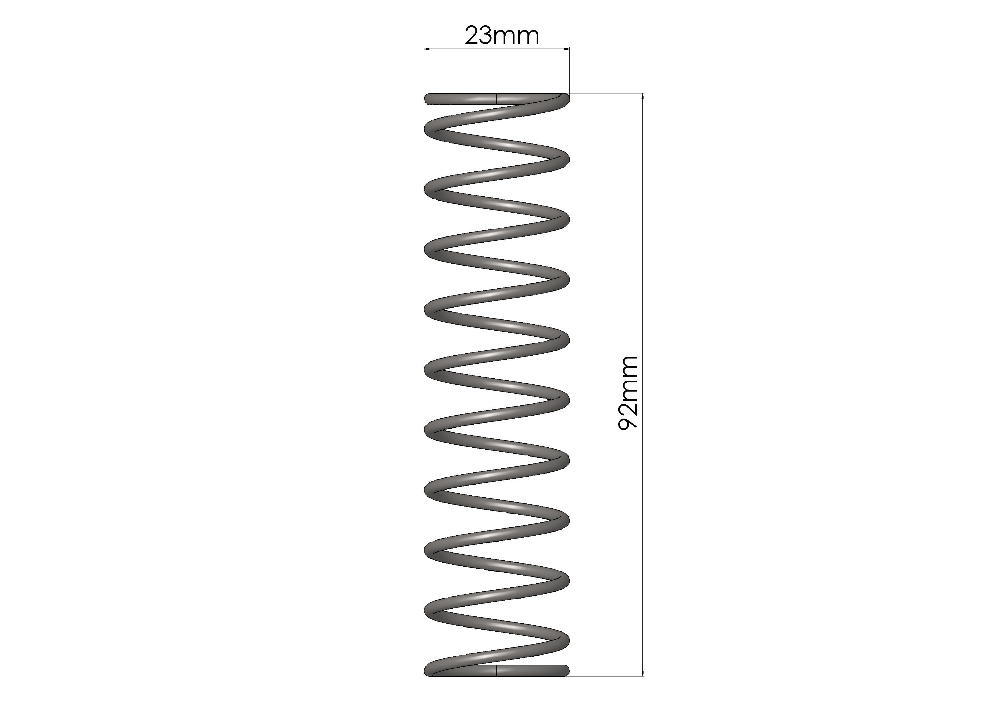 GFB Replacement BOV Standard Spring – Respons TMS/Deceptor Pro II/Mach 2 – Universal