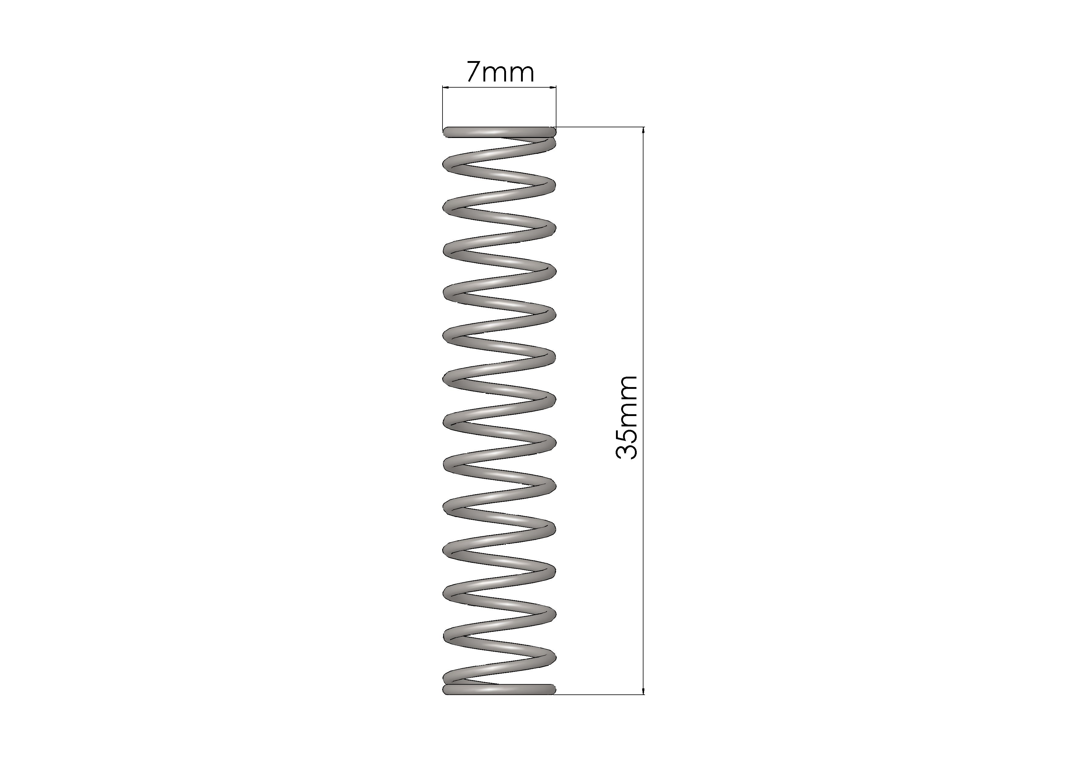 GFB Replacement DV+ Diverter Valve Plunger Spring – Universal – Suits T9351-T9359