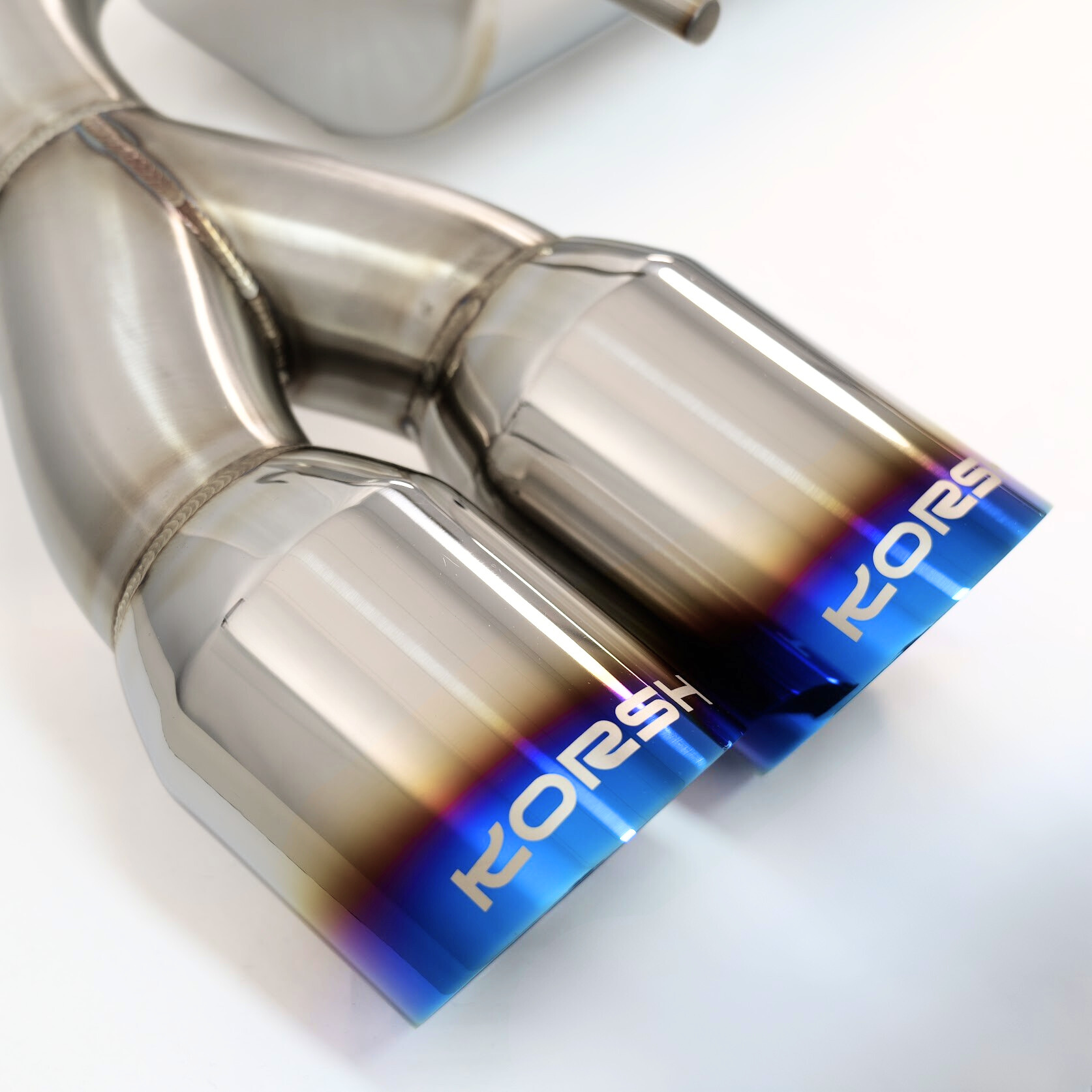 Korsh Subaru WRX STI 2008-2014 Hatch Catback Exhaust - Stainless Steel with Titanium Tips