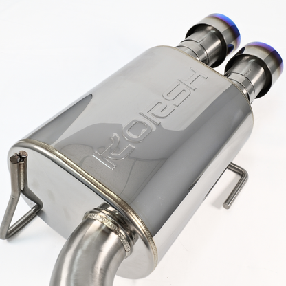Korsh Subaru WRX 2015+ Manual Turbo Back Exhaust - Stainless Steel with Titanium Tips