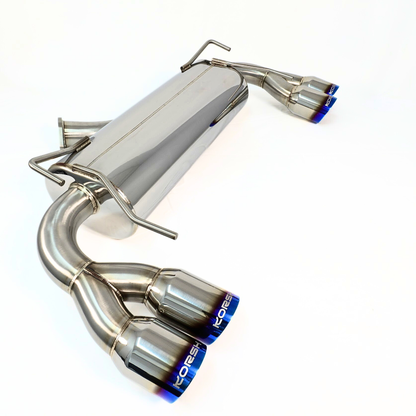 Korsh Subaru WRX STI 2008-2014 Hatch Auto Turbo Back Exhaust - Stainless Steel with Titanium Tips