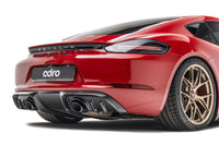 Pre Pregged Carbon Fiber Rear Diffuser for Porsche 718 Cayman/Boxster GTS,GTS 4.0,Spyder,GT4,GT4RS 981 982 2017-2025
