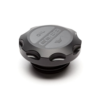 Cobb Tuning Delrin Oil Cap Black - Subaru All Models (EJ20/EJ25/FA)