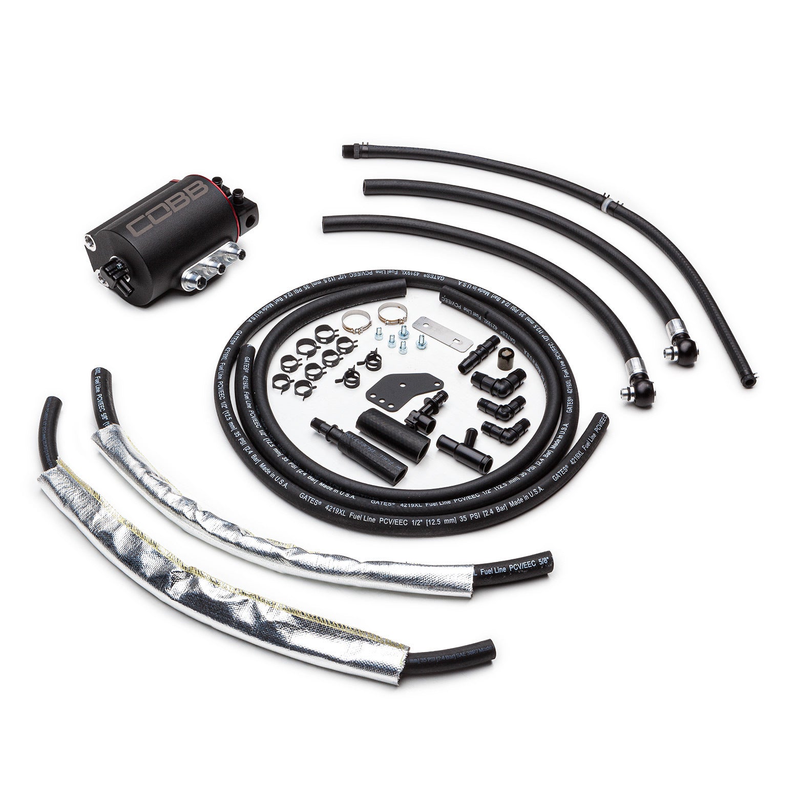 Cobb Tuning Air/Oil Separator w/RHD Bracket - Subaru WRX 01-07/STI 01-07