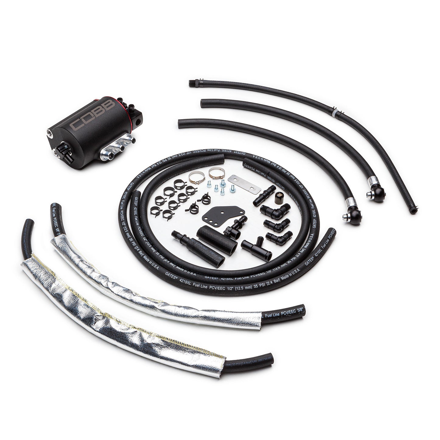 Cobb Tuning Air/Oil Separator w/RHD Bracket - Subaru WRX 01-07/STI 01-07