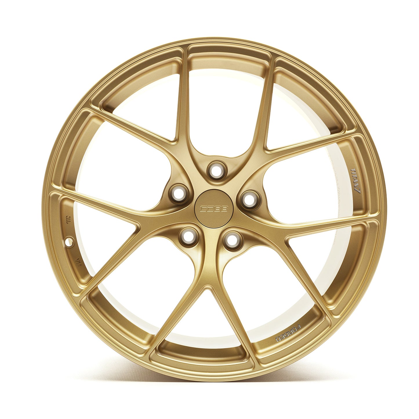 Titan7 T-S5 COBB Edition 19" x 9.5" Cyber Gold Wheels