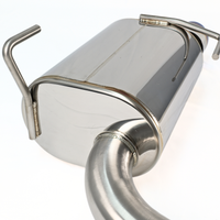 Korsh Subaru WRX 2015+ Auto CVT Turbo Back Exhaust - Stainless Steel with Titanium Tips