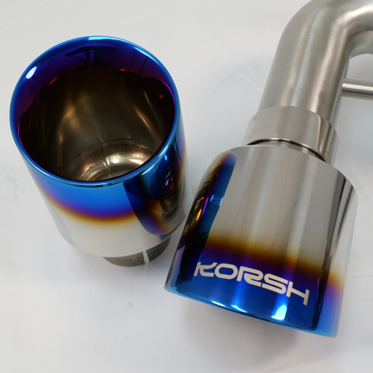 Korsh Subaru BRZ/Toyota 86/GR86 Cat-Back Exhaust with Ti Tip