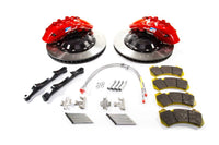 Alcon RC6/RC4 Big Brake Kit Front – Red Calipers with Slotted Rotors and Dixcel Type Z Pads