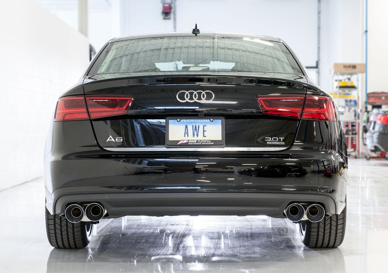AWE Touring Edition Exhaust – Audi C7.5 A6 3.0T