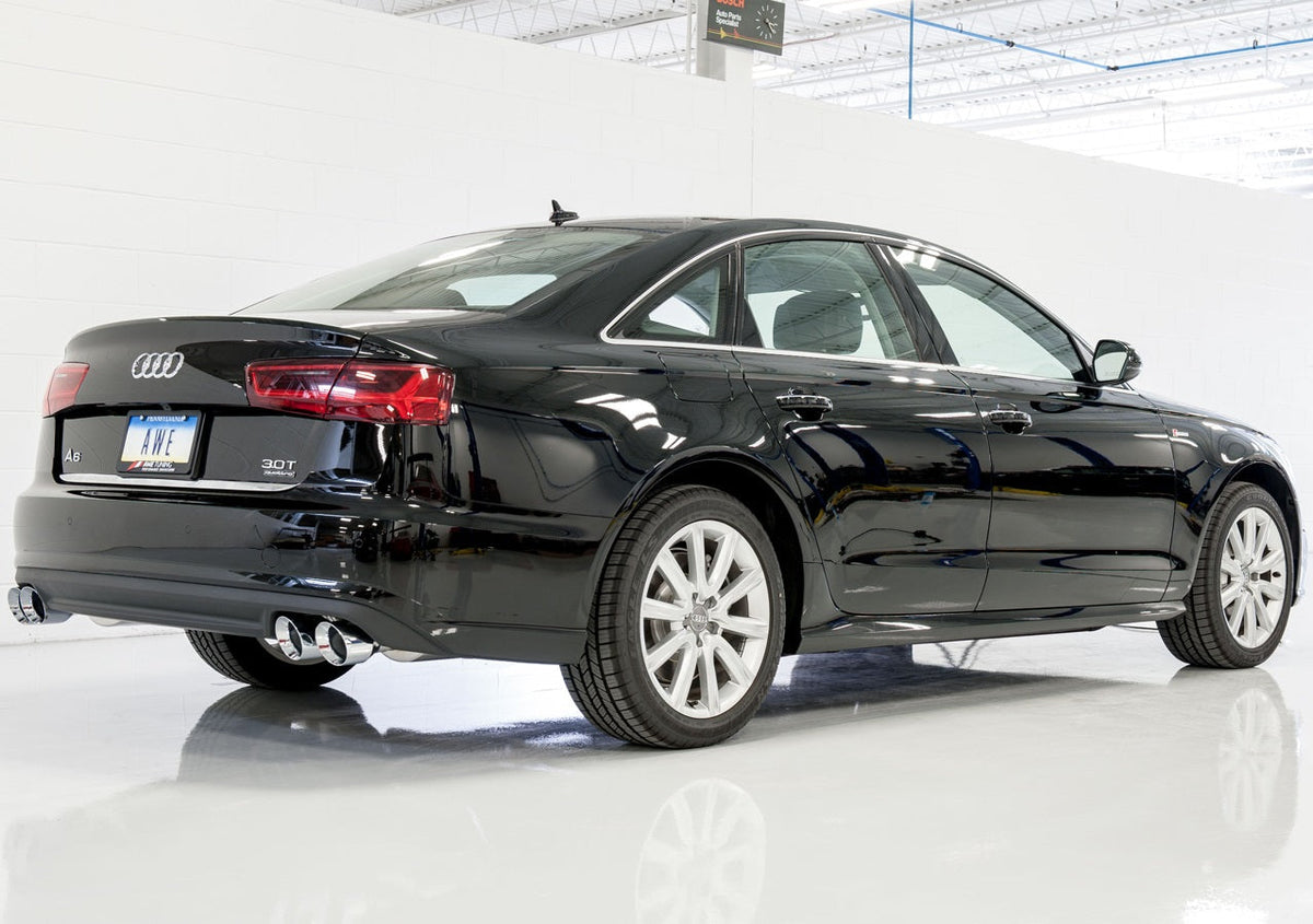 AWE Touring Edition Exhaust – Audi C7.5 A6 3.0T