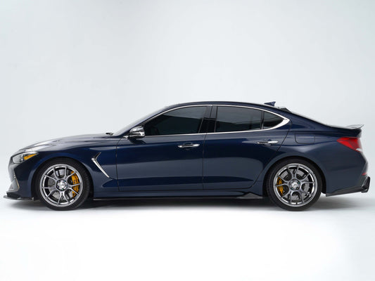 Genesis G70 Carbon Fiber Side Skirts V3 2019-2023