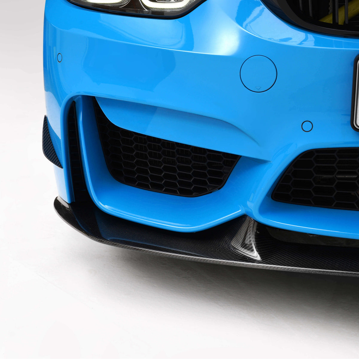 BMW M3 F80 & M4 F82 Carbon Fiber Front Bumper Canards 2013-2020