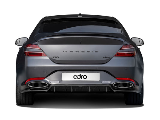 Genesis G70 Facelift Carbon Fiber Rear Diffuser 2022+