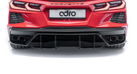 Corvette C8 Dry Prepreg Carbon Fiber Rear Diffuser 2020+