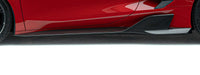 Corvette C8 Prepreg Carbon Fiber Side Skirts 2020+