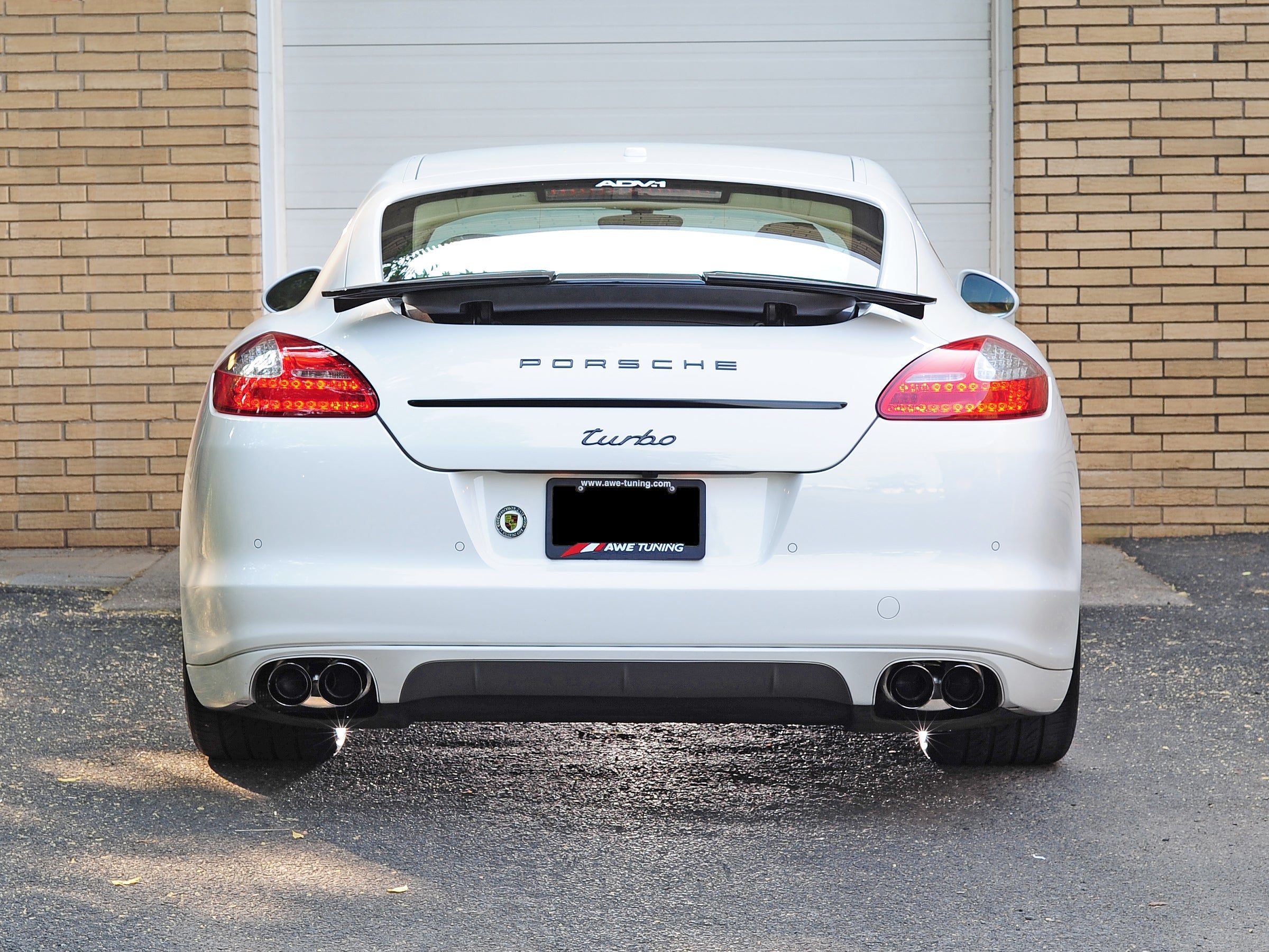 AWE Track Edition Exhaust – Porsche 970 Panamera Turbo