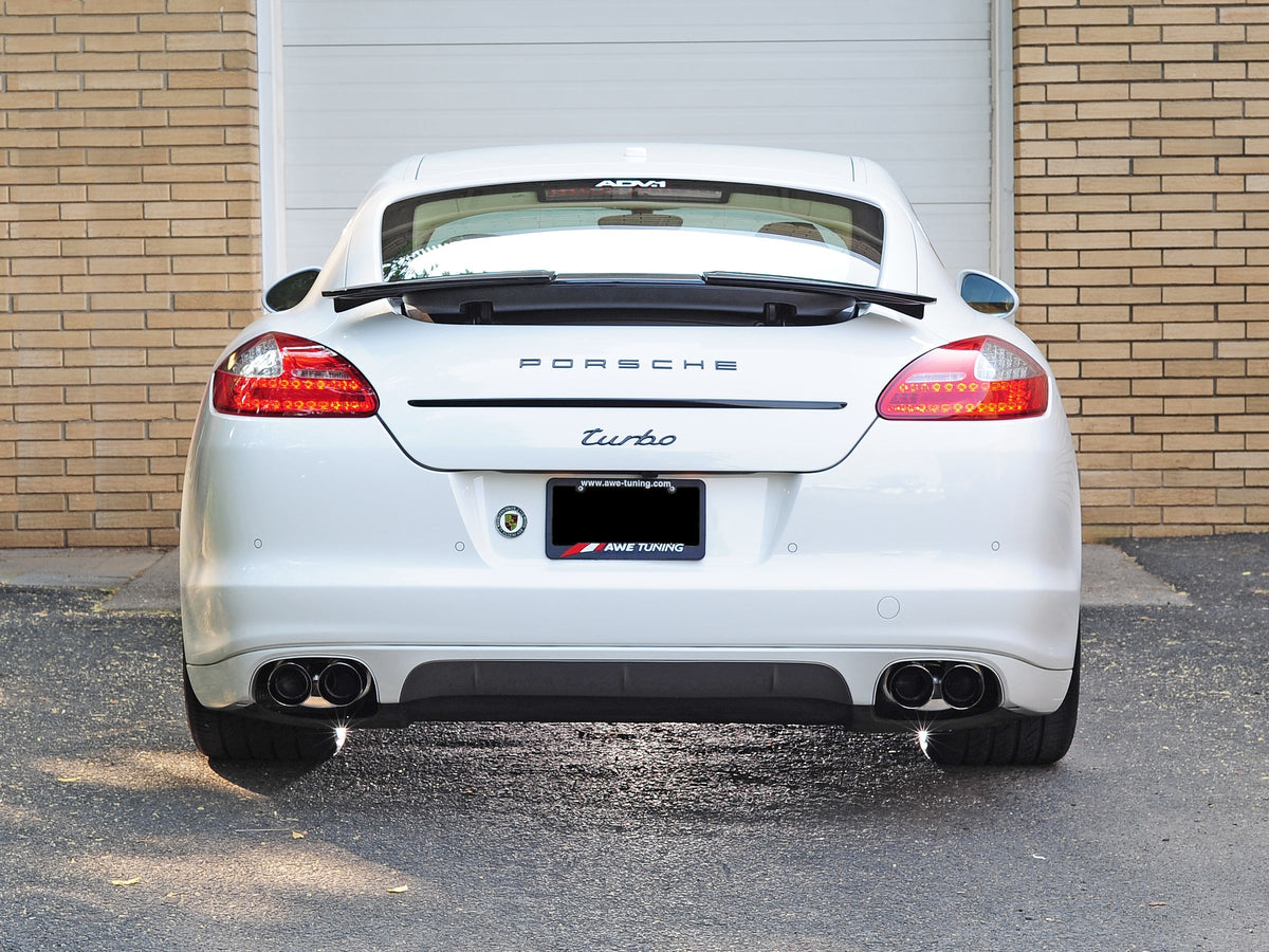 AWE Track Edition Exhaust – Porsche 970 Panamera Turbo